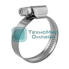 Хомут червячный Rexant 25-40/12-0,8мм, (50 шт/уп)