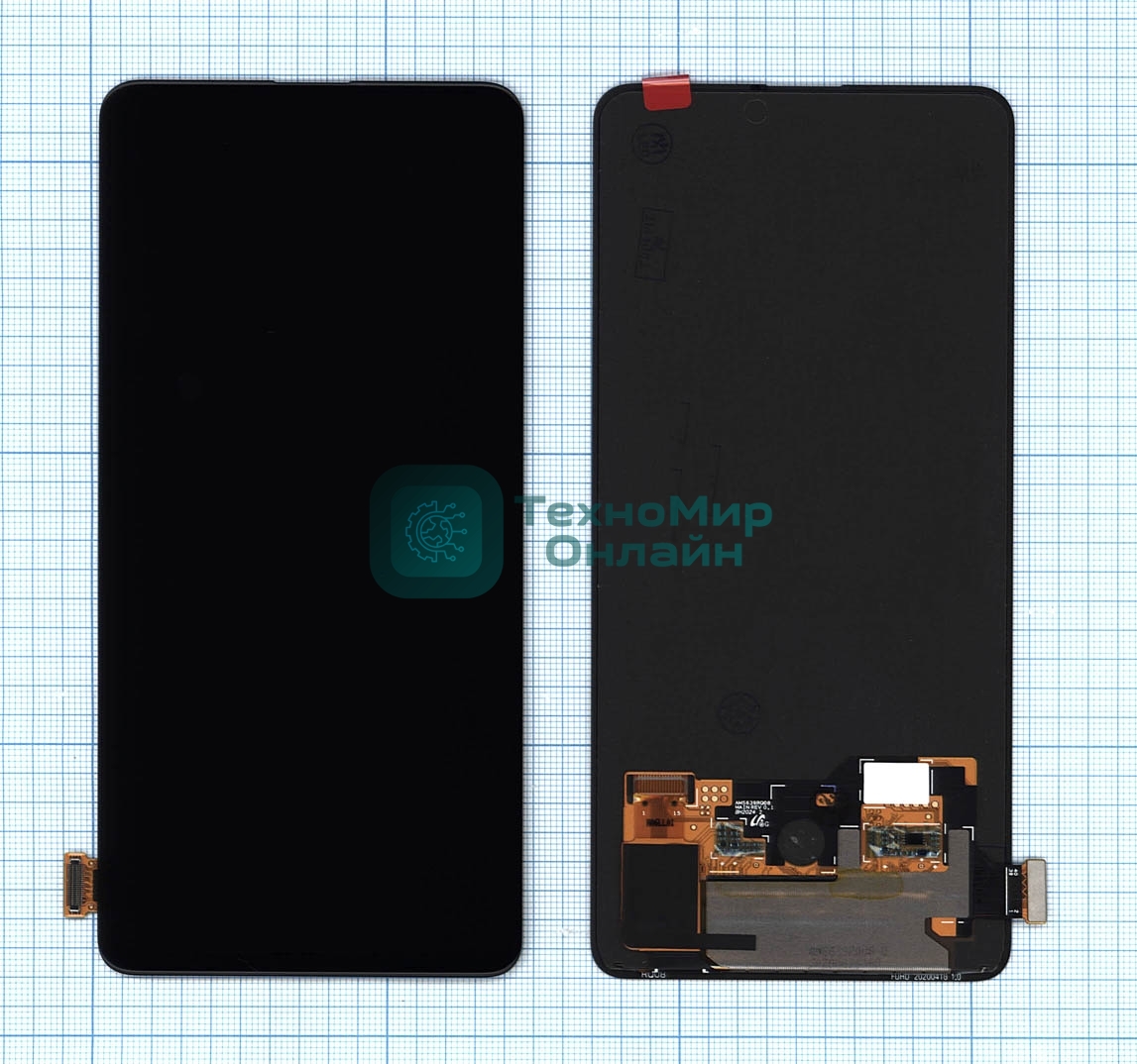 Дисплей для Xiaomi Mi9T, Redmi K20, Mi9T Pro, Redmi K20 Pro в сборе с тачскрином черный