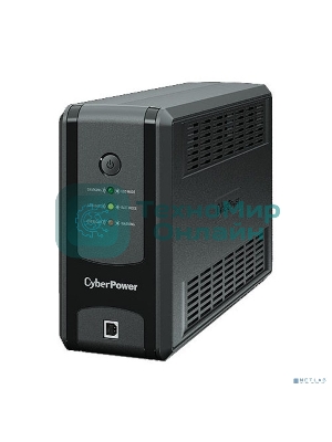 Источник бесперебойного питания CyberPower Line-Interactive UT850EG, 850VA/425W, USB/RJ11/45, (3 EURO)