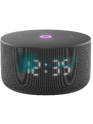 Умная колонка Яндекс Станция Мини 3, 12Вт, компактная, 1 динамик, часы, управление умным домом, Wi-Fi, Bluetooth 5.0, Алиса, черный