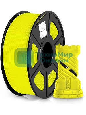 Пластик для принтера 3D Cactus CS-3D-TPU-0.8KG-YELLOW TPU d1.75мм 0.8кг 1цв.