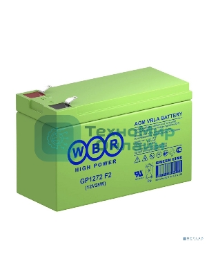 Батарея WBRGP1272 F2 (12V28W) 12В 7.2А.ч