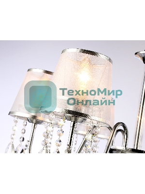 Светильник Ambrella light TR4588/6 CH/SL хром/серебро E14/6 max 40W D660*570