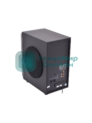 Акустическая система Dialog Progressive AP-222B BLACK - акустические колонки 2.1, 30W+2*10W RMS, Bluetooth, USB/SD reader