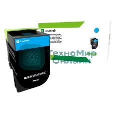 Картридж лазерный Lexmark голубой для CX310/410/510 2K