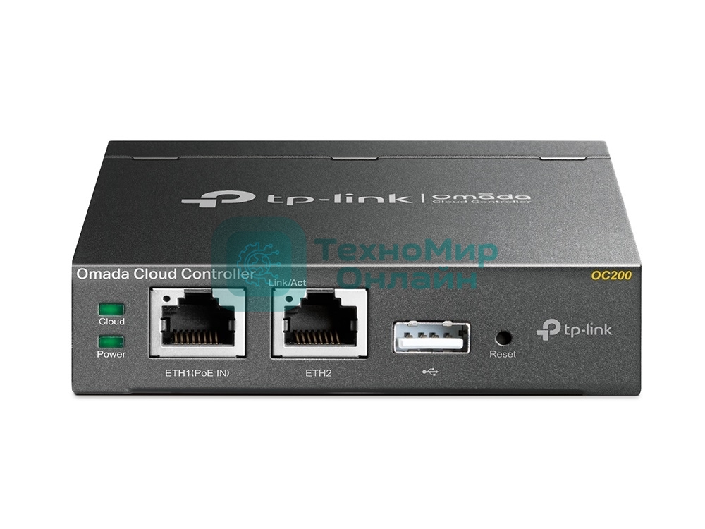Контроллер TP-Link Omada OC200 10/100BASE-TX черный