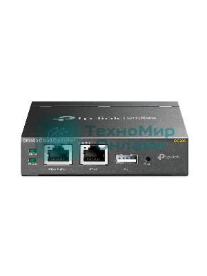 Контроллер TP-Link Omada OC200 10/100BASE-TX черный