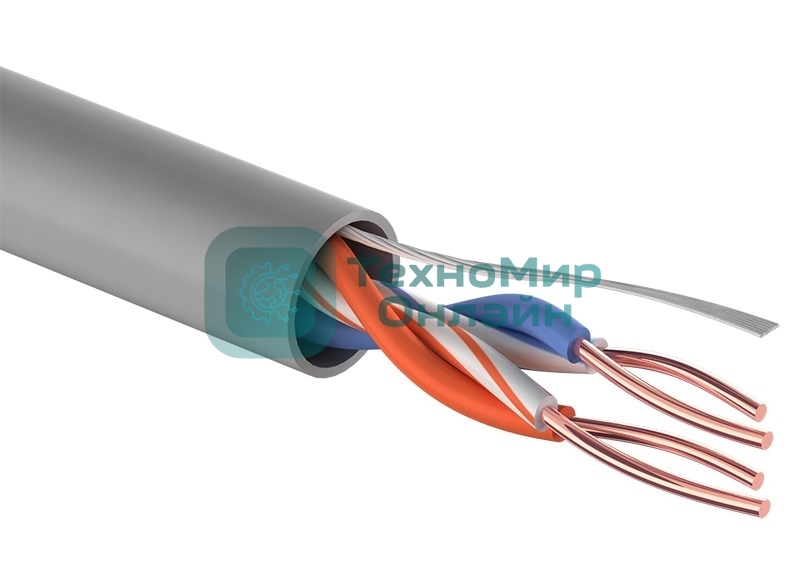 Кабель PROconnect Кабель UTP cat.5e 2 пары (305м) 0.51 мм