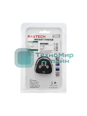 Тестер розеток MS6860D MASTECH