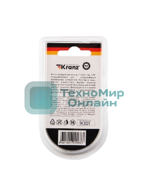 Ключ-насадка магнитная Kranz 1/4