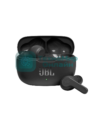 Наушники TWS JBL Wave 200TWS черный, внутриканальные, Bluetooth, до 5 ч