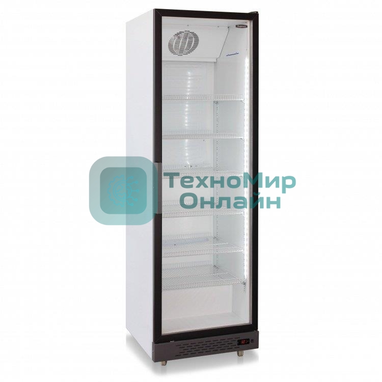 Холодильная витрина Бирюса Б-B660D черный фронт однокамерная 602л