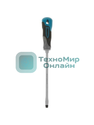 Отвертка Gross 12123 SL8,0 x 200 мм S2, трехкомпонентная рукоятка