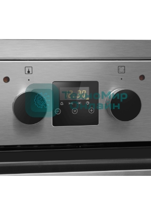 Плита электрическая Maunfeld MEC55CS08D серебристый, конфорок 4 шт, духовка 60 л, 50 см x 85 см x 60 см