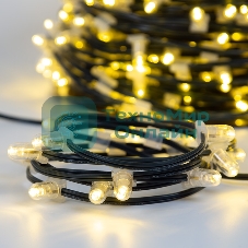 Гирлянда Neon-night LED Clip Light 12V шаг 150 мм, цвет диодов теплый белый, Flashing (белый)