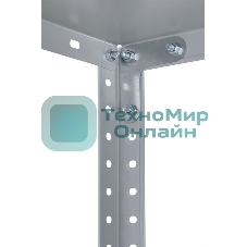 Стеллаж Практик ES пол.:4 разборная 1450x750x300мм серый