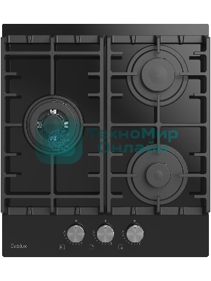 Газовая варочная панель Evelux HEG 450 BG