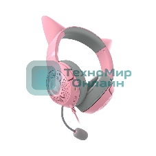 Гарнитура Razer Kraken Kitty V2 Quartz розовый, проводная, USB, подсветка