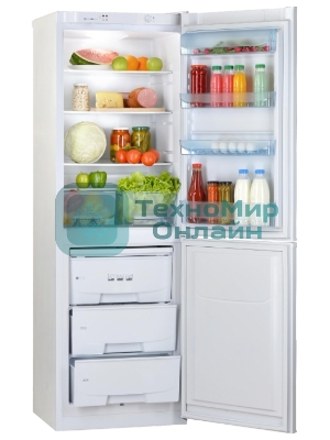 Холодильник Pozis RK-139 белый глянц. двухкамерный 188/97 л морозилка снизу