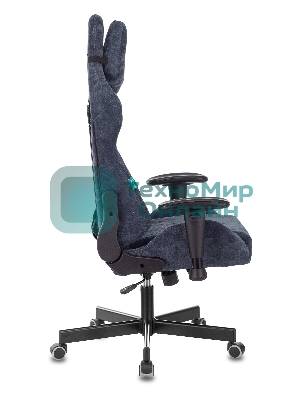 Кресло Бюрократ VIKING KNIGHT LT27 FABRIC синий, ткань, 120 кг, механизм качания