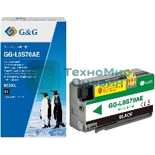 Картридж струйный G&G GG-L0S70AE черный (58мл) для HP OJ Pro 7740/8210/8218/8710/8715
