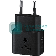 Сетевое зарядное устройство Samsung EP-T2510 25W 3A (PD) USB Type-C черный