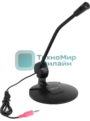 Микрофон Defender MIC-117 черный, кабель 1.8 м