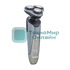 Электробритва Бердск 3316АС аккум./сет., влагозащ., + блок д/стрижки, LED диспл. 220В/5Вт