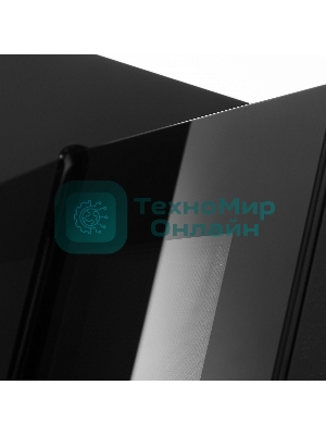 Встраиваемая микроволновая печь Maunfeld MBMO.20.1PGb черный, 20 л, 800 Вт, переключатели - поворотный механизм