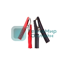 Зажим крокодил в изоляторе Rexant, длина 75 мм, ток 30A, 2 шт., пакет БОПП