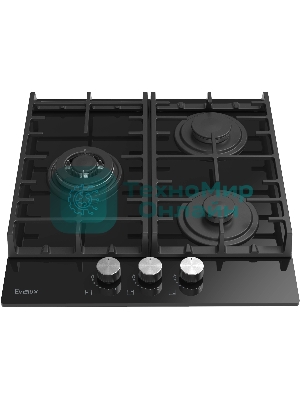 Газовая варочная панель Evelux HEG 450 BG