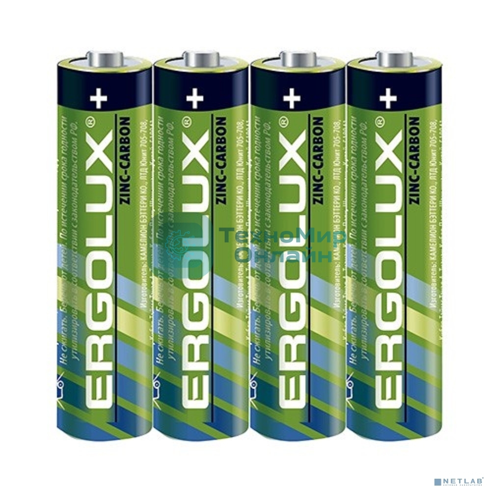 Элемент питания солевой R 03 SR4 R03SR4 1.5В (уп.4шт)