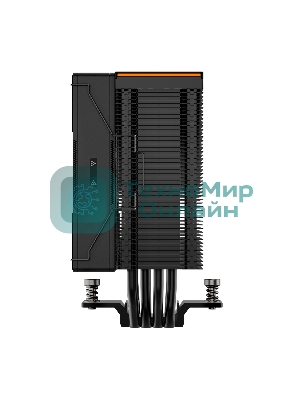 Кулер для процессора PCCooler RZ400 V2 BK черный 120мм алюминий+медь 2000rpm 32db 4-pin 230W 155мм