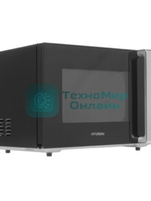 Микроволновая печь Hyundai HYM-M2062 черный, 23 л, 800 Вт, переключатели - кнопки, поворотный механизм
