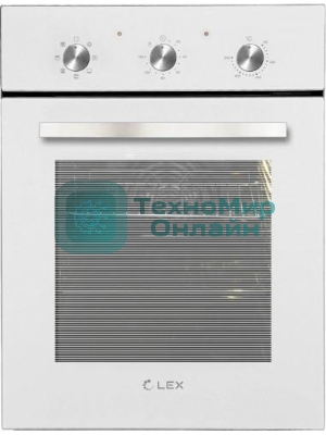 Духовой шкаф LEX EDM 4570 WH 55 л, таймер, 7 функций, встраиваемый