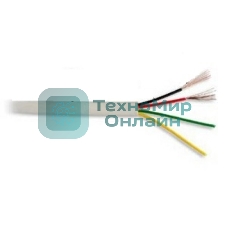 Кабель информационный Lanmaster TWT-5EFTP-LSZH кат.5е F/UTP общий экран 4X2X24AWG LSZH внутренний 305м серый