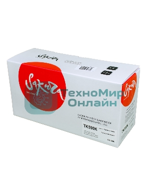 Картридж Sakura TK590K для Kyocera Mita FS-C2026/C2126MF, черный, 7000 к.