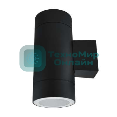Светильник светодиодный GX53S-2B-ЦИЛИНДР GX53 IP65 230В уличный двусторон. подсветка черный IN HOME 4690612023533