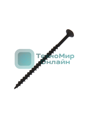 Саморез гипсокартон-дерево Kranz 4.2х75, пакет (10 шт.)