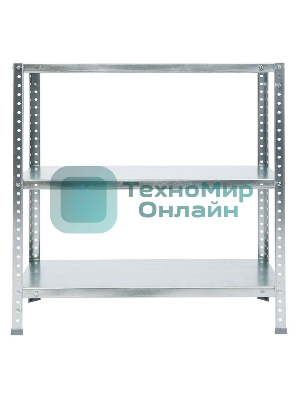 Стеллаж Практик ES пол.:3 разборная 750x750x300мм серый