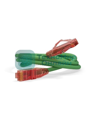Патч-корд Hyperline U/UTP, Cat.5е, LSZH, 3 м, зеленый PC-LPM-UTP-RJ45-RJ45-C5e-3M-LSZH-GN
