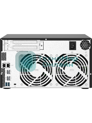 Сетевое хранилище без дисков SMB QNAP TS-832PX-4G 8-Bay NAS, AL324 64-bit quad-core 1.7GHz, 4Gb DDR4 SO-DIMM RAM (up to 1x16 Gb), 8 x 3.5