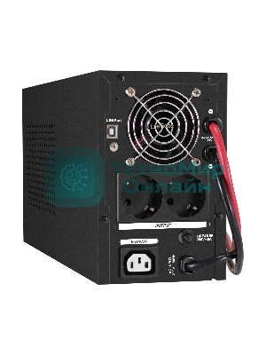 Комплект Источник бесперебойного питания EX295987RUS + батарея 65Aч EX282980RUS 2шт (инвертор, синус, для котла) ExeGate SineTower SZ-1000.LCD.AVR.2SH.1C13.USB 1000VA/800W, чистый синусоида, LCD дисплей, AVR, 2*Schuko+1*C13, USB, линейно-интерактивный, черный + батарея ExeGate DT 1265 (12В, 65Ач) 2шт