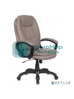 Кресло Бюрократ CH-868N серый, экокожа