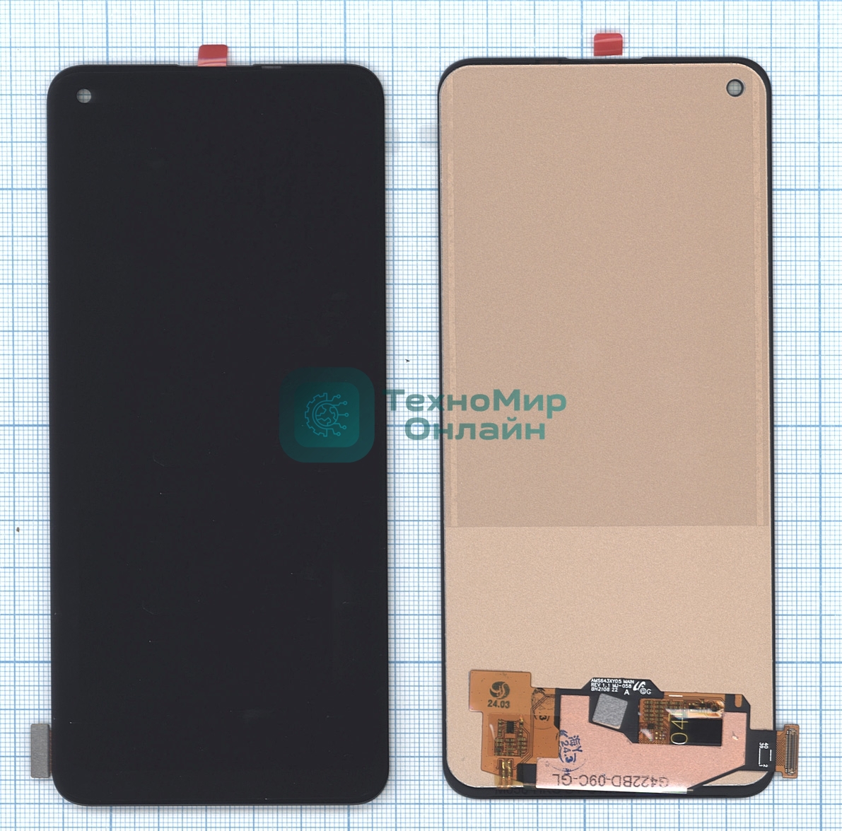 Дисплей для Realme 8i/9i/Narzo 50 4G (RMX3151/RMX3491/RMX3286), OPPO A96 4G в сборе с тачскрином TFT