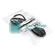 Кабель питания ноутбуков, аудио/видео ExeGate Special PCN-7,5S (Евровилка CEE7/16->C7, 2*0.5мм2, CCA, черный, 0.75м)