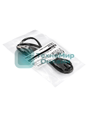 Кабель питания ноутбуков, аудио/видео ExeGate Special PCN-7,5S (Евровилка CEE7/16->C7, 2*0.5мм2, CCA, черный, 0.75м)