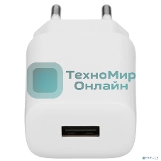 Сетевое зарядное устройство HOCO C134A/ Сетевое ЗУ/ 1 USB/ Выход: 10.5W/ White