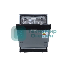 Встраиваемая посудомоечная машина Zigmund & Shtain DW 129.6009 X, черный, 59.8 см, 14 компл., 44 дБ, класс A++