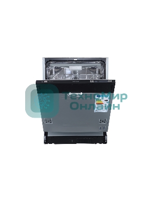 Встраиваемая посудомоечная машина Zigmund & Shtain DW 129.6009 X, черный, 59.8 см, 14 компл., 44 дБ, класс A++